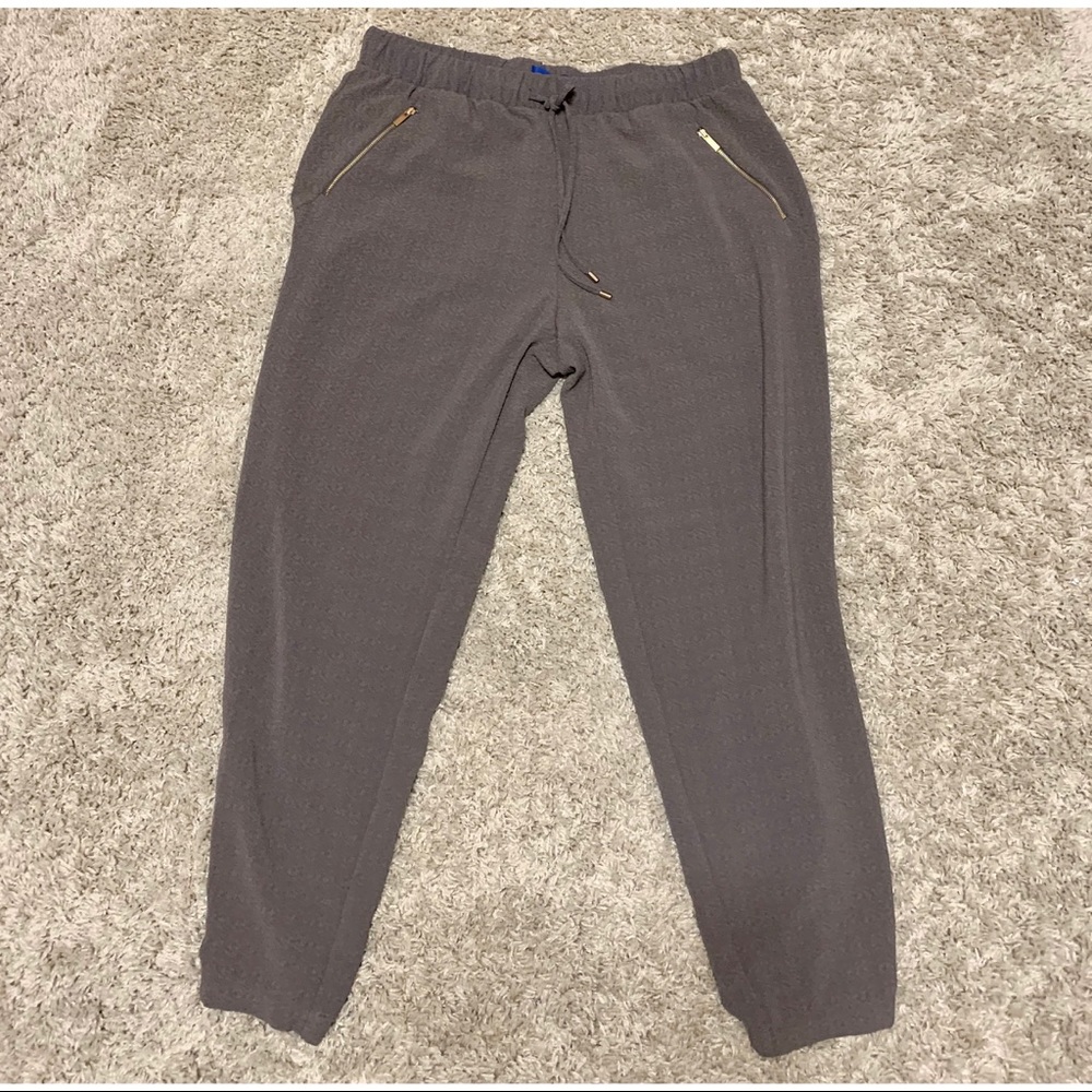 Apt. 9 | Gray Dress Pants elastic ankle plus size